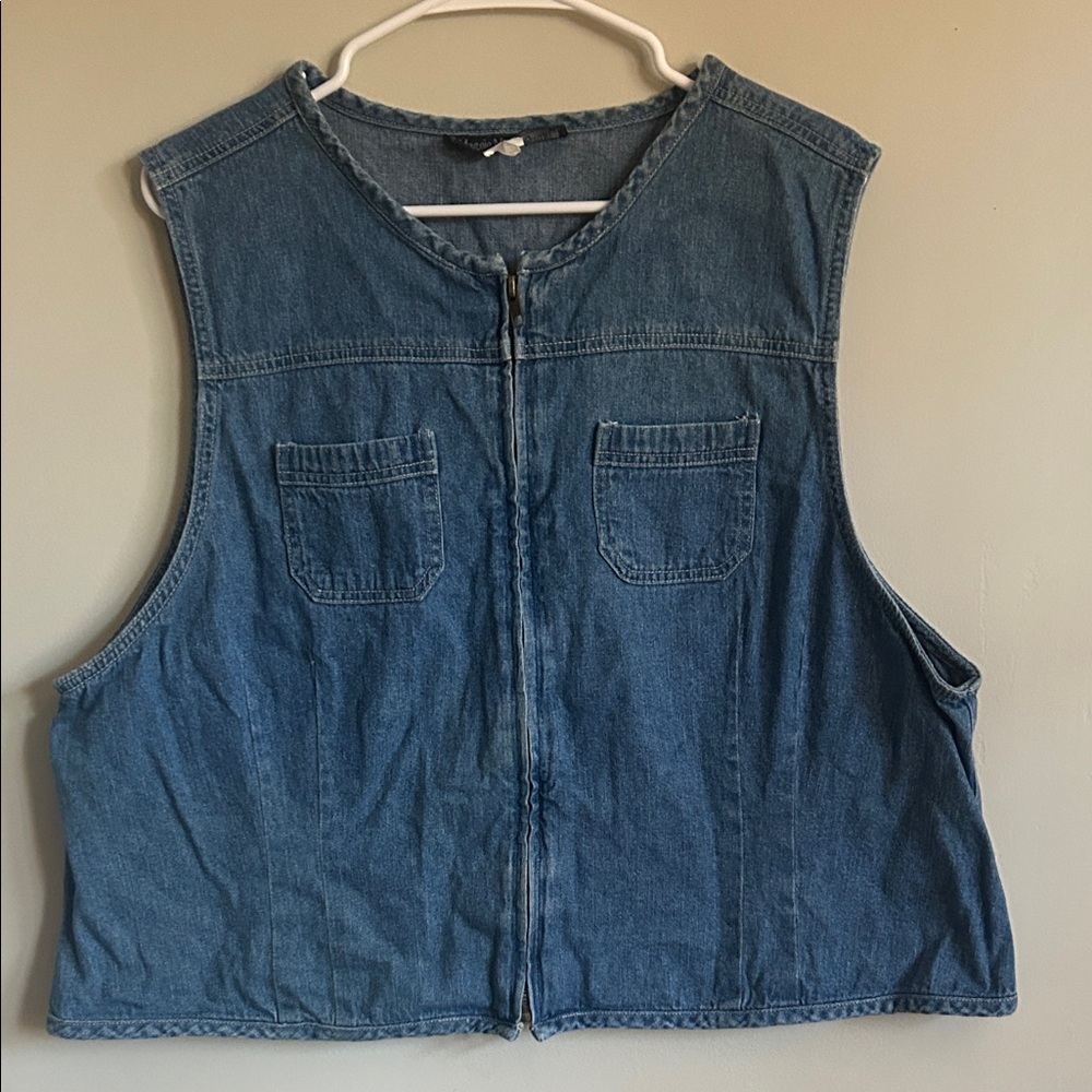 Maggie McNaughton Blue Denim Women's Vest